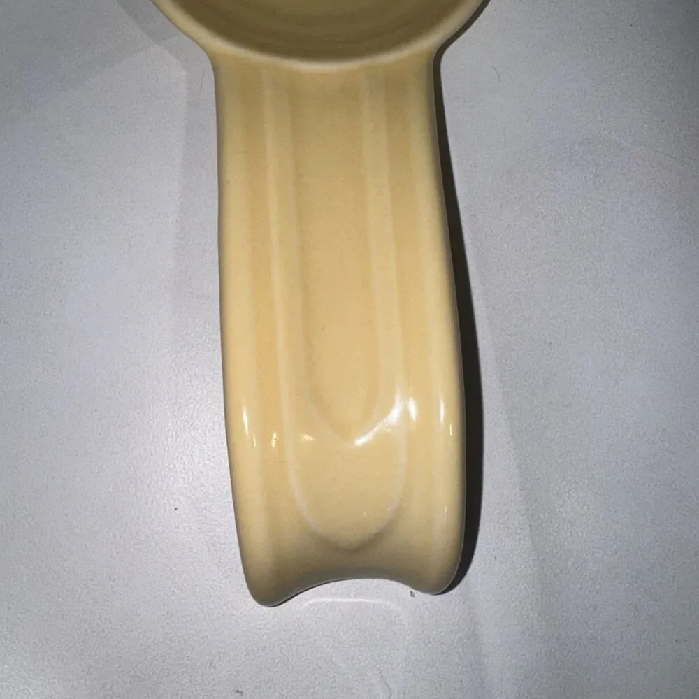 Fiestaware Spoon Rest Light Yellow 8